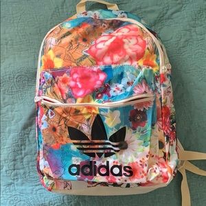 BRAND NEW Floral Adidas Backpack